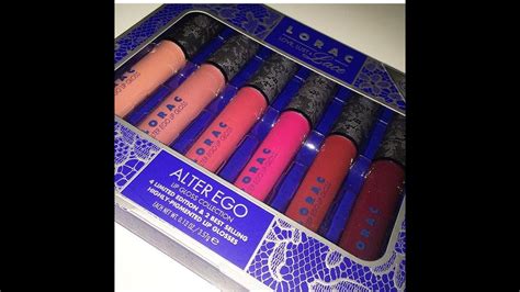 Lorac Love Lust And Lace Alter Ego Lipgloss Set Youtube