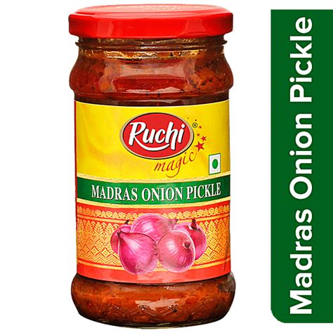 Buy Ruchi Magic Madras Onion Pickle Authentic Taste And Flavour Online