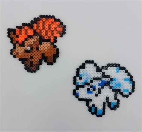 Pokémon Vulpix / Alolan Vulpix Pixel Art Fridge Magnet - Etsy