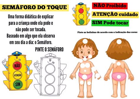 Atividade Semaforo Do Toque Para Imprimir BRAINCP