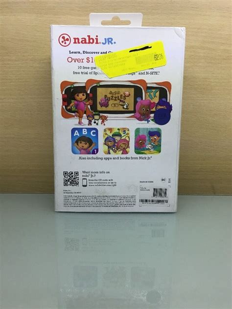 Nabi Jr 16gb Multi Touch 5 Nick Jr Edition Tablet E4 858119003654