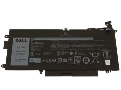 Original 7890mAh 60Wh Bateria Dell Latitude 7390 2 In 1