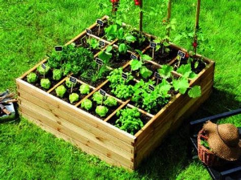 Comment réaliser un carré potager en 5 étapes Jardin en carré Carré