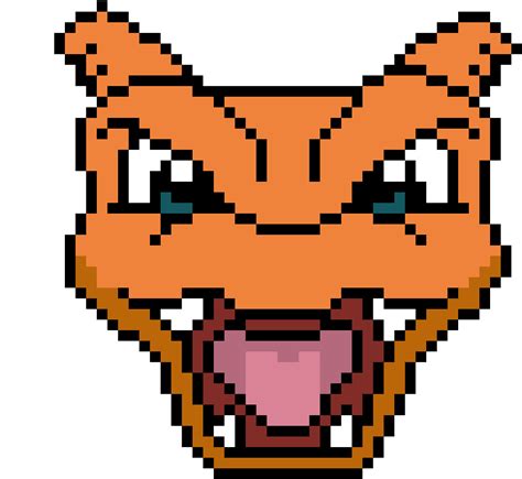 Pokemon Pixel Art X Charizard