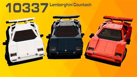 Lego Lamborghini Countach Youtube