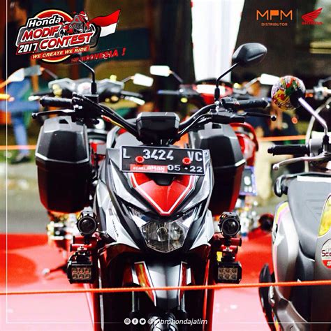 Modifikasi Honda Beat Street Ala Touring