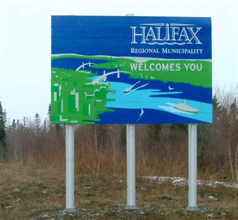 Halifax Regional Municipality Wayfinding Signage Steven Slipp Design