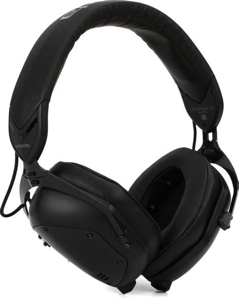 V Moda Crossfade M 100 Master Hi Res Headphones Matte Black Sweetwater