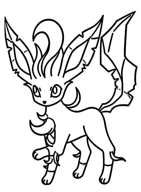 Pictures P Ginas Para Colorir Leafeon P Ginas Para Colorir Leafeon