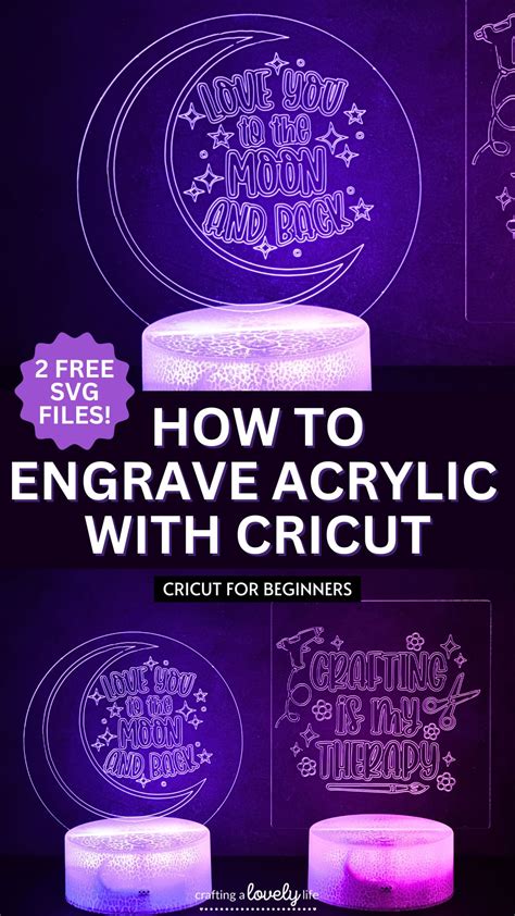 How To Engrave Acrylic With Cricut