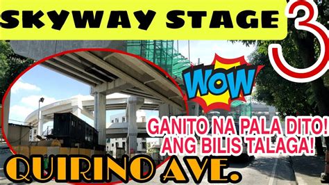 Wow Ganito Na Pala Dito Metro Manila Skyway Stage 3 Build Build