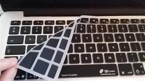 MacBook transformer clavier AZERTY en QWERTY français canadien