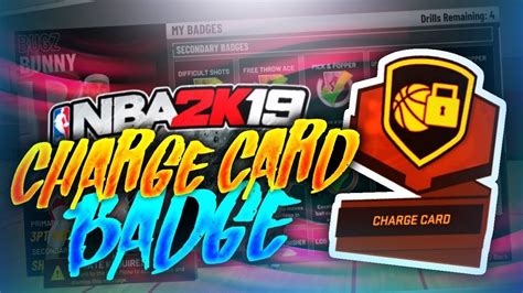 Nba K How To Get Charge Card Fast Badge Tutorial Easiest Fastest