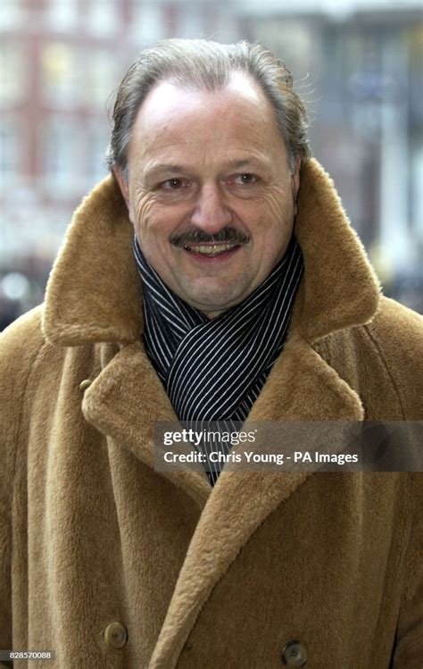 Actor Peter Bowles Arrives For The Annual Womans Own Children Of