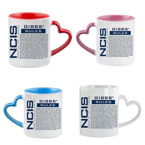 Ncis Gibbs Rules Themed Mug Coffee Tea Cocoa Soup Daily Etsy