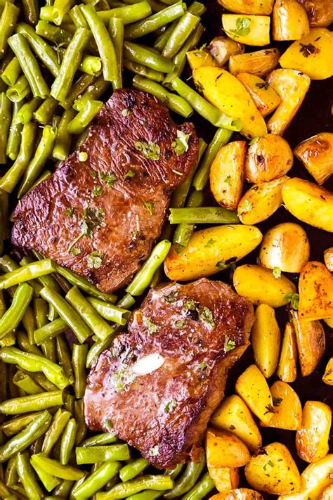 Steak And Potato Sheet Pan Dinner Recipe Savory Nothings