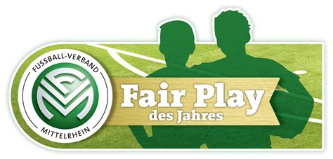 Fussball Verband Mittelrhein Fair Play Des Monats Jahres