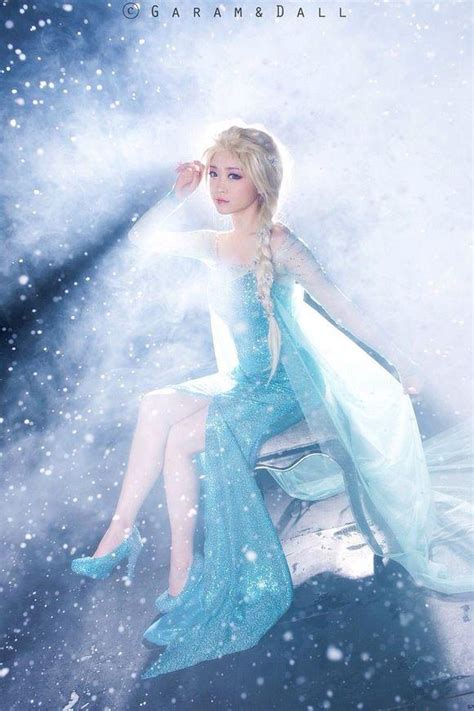 《冰雪奇缘》女主艾莎cos 魔幻冰雪背景 第17页 游戏频道 Zol中关村在线