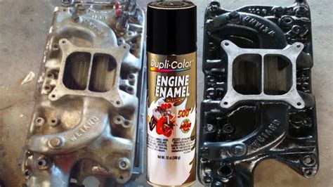 Painting Intake Manifold With Dupli Color® Engine Enamel Youtube