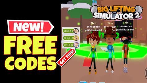 New Free Codes Big Lifting Simulator Gives Free Autolift Free