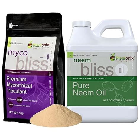 Neem Bliss Gallon Myco Bliss Powder Lbs Mycorrhizal Fungi