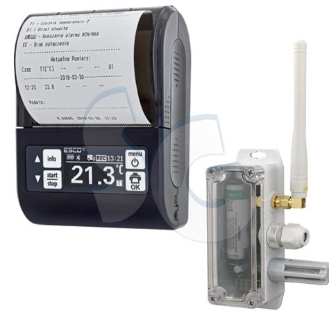 Rejestrator Temperatury Termograf Bezprzewodowy Dr Czujnik