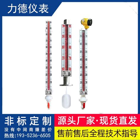 侧装式磁翻板液位计（不锈钢内衬pp型）图片高清图细节图 江苏力德仪表有限公司 维库仪器仪表网