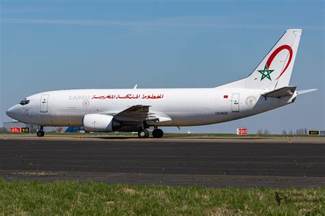 Royal Air Maroc B737 400F CN ROX Brussel Airport Jonas Evrard