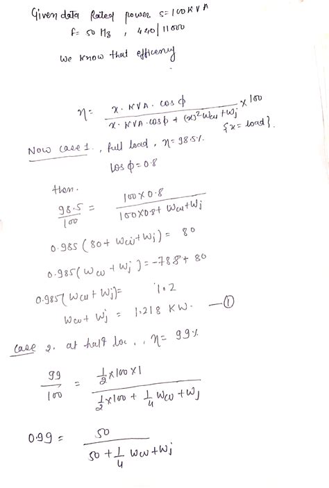 Transformer Sheet A Single Phase Kva V Off