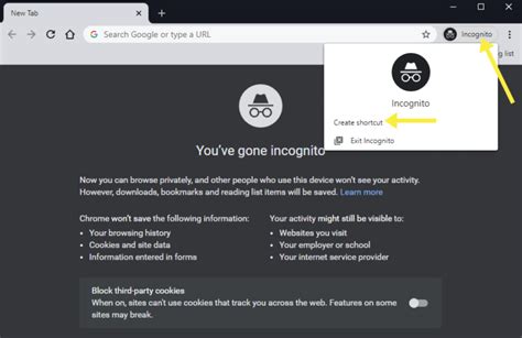 How To Create Chrome Incognito Shortcut On Desktop Otechworld