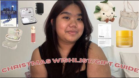 CHRISTMAS WISHLIST GIFT GUIDE Vlogmas Day 8 YouTube