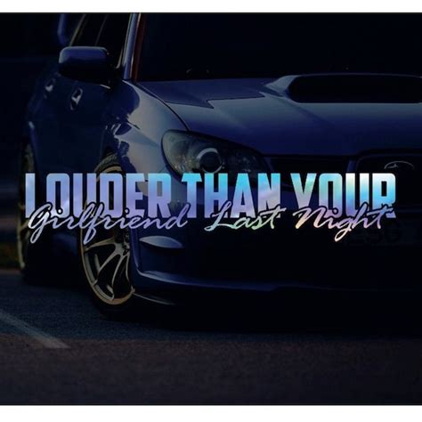 Louder Than Your Girlfriend Last Night Etsy