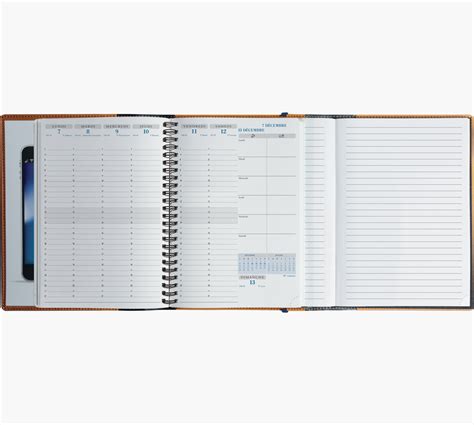 Exacompta Agenda De Bureau All In One Visuel Horizons Spiral