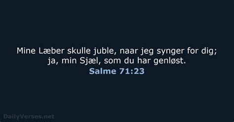 Marts Dagens Bibelvers Da Salme Dailyverses Net