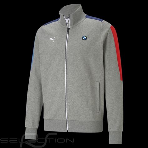 BMW M Motorsport Jacke By Puma Softshell Tracksuit Heidegrau Herren