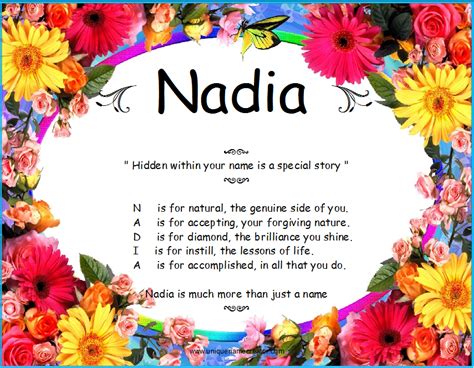 Nadia | Unique Name Creator