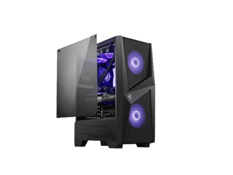 Jetman. Case MidiTower ATX W/O PSU MAG FORGE 100M MSI