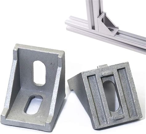 Boeray 10pcs 4040 Inside Corner Bracket Gusset For 4040 Series Aluminum