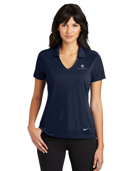 Nike Ladies Dri Fit Vertical Mesh Polo Lfp Store