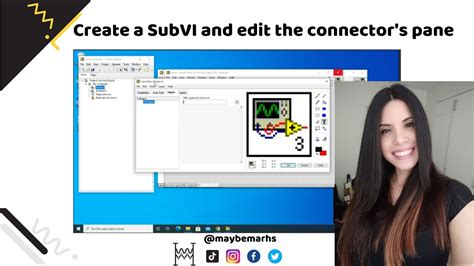 Lesson 2 Creating A Subvi Editing Vi Icon And Connector Pane Youtube