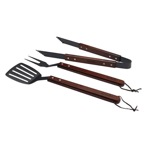 Nexgrill Grill Tool Set With Wooden Handles Piece A The