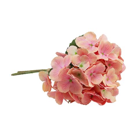 Floristik24 de Hortensien künstlich Rispenhortensie Rosa Lachs 35cm 3St