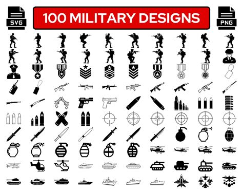 Military Svg Army Svg Bundle Military Svg Files For Cricut Military Cut