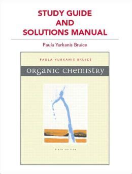 Study Guide And Solutions Manual For Organic Chemistry Edition 6 By