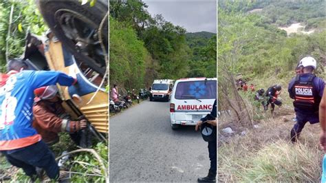 Accidente Entre Autobús De Excursionistas Y Una Moto Deja Cuatro