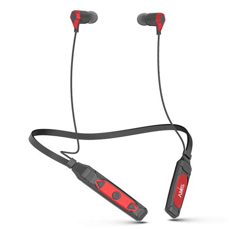 AMS NB 35 Newly Launched Wireless In Ear Bluetooth Neckband Earphones