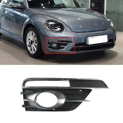 Right Front Bumper Fog Lamp Light Grille Bezel Cover For Vw Beetle