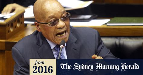 South African Opposition Vows Action To Remove President Jacob Zuma