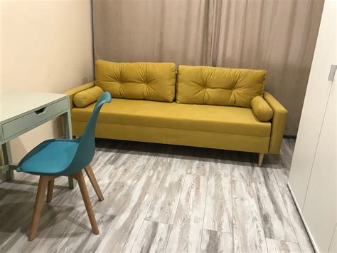 Диван Нумо Velvet Yellow, купить в Алматы, цена 264 480 тенге в ...