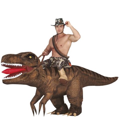 Disfraz Dinosaurio Hinchable Para Hombre Env O En H